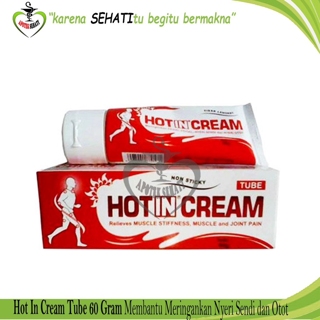 Hot In Cream Tube Krim Mengatasi Nyeri Otot dan Pegal