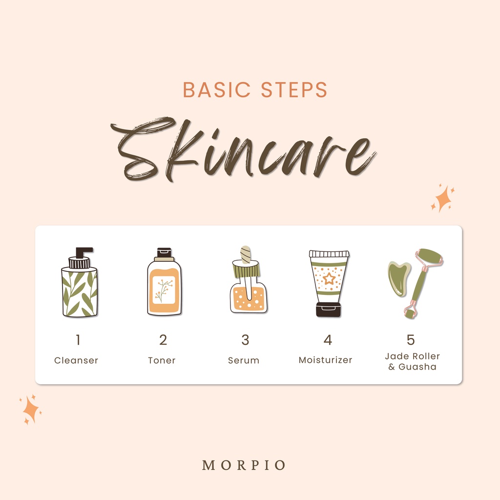 Morpio Guasha Face Roller Natural Stone Anti-Aging