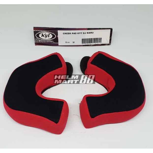 Busa KYT DJ MARU - Cheekpad Helm KYT DJMARU Busa Helm KYT Original