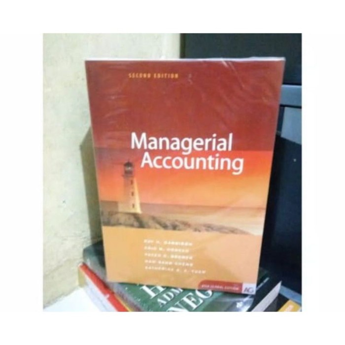 Jual Managerial Accounting Asia Global Edition 2e 2 Second Edition ...