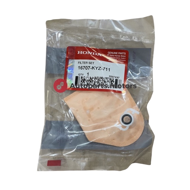 FILTER SARINGAN PAMPERS PUMP POMPA BENSIN FUEL MOTOR HONDA SUPRA X 125 HELM IN CODE KYZ
