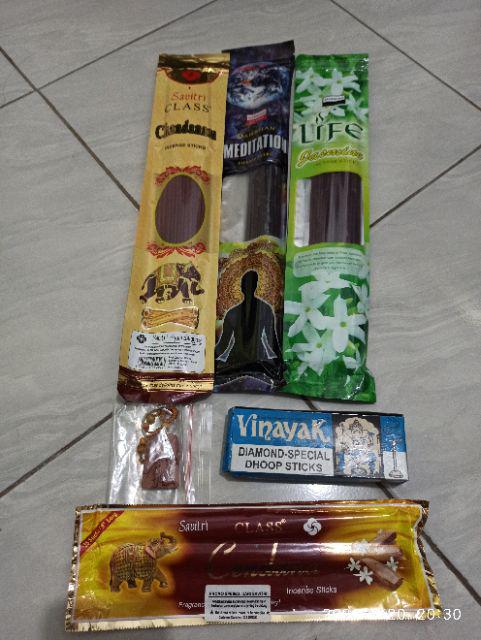Hio Dupa Stik India Aromaterapi Savitri Class Chandanam Incense Sticks
