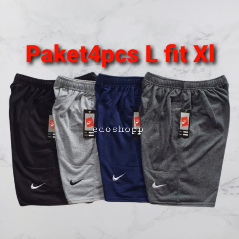 (Paket 4Pcs)Celana Kolor /Celana Pendek Pria/Wanita/ Celana Boxer /Celana Hawai /Celana Sport Harian