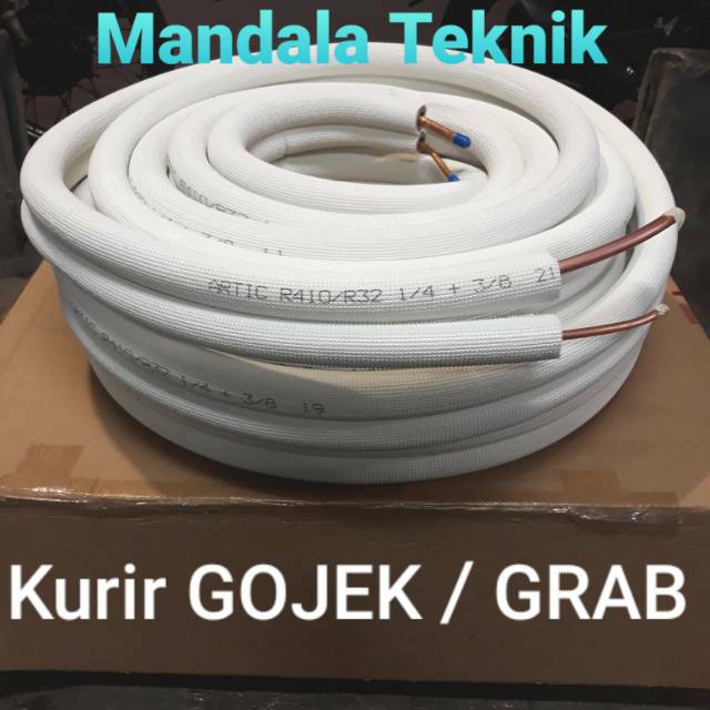 Pipa Selang Ac 1 2 1pk Merk Artic R410 R32 1 4 3 8 Harga Per Meter Indonesia