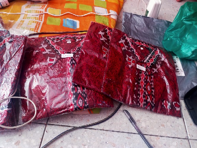 Maura Couple - Sania Ruffle Batik Couple Ori Ndoro Jowi Dnt Garansi Termurah Shopee Selendang Merak