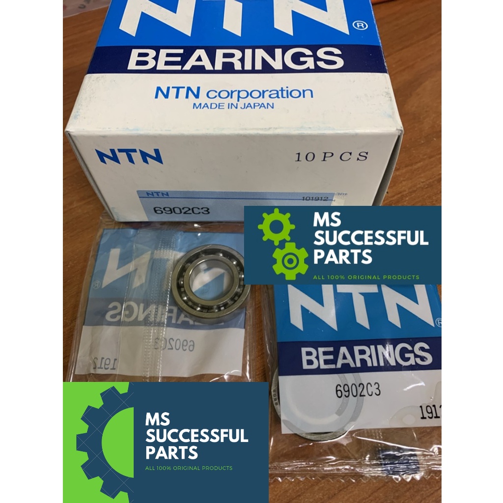 BEARING 6902 C3 NTN ORIGINAL JAPAN OPEN TANPA PENUTUP 6902C3