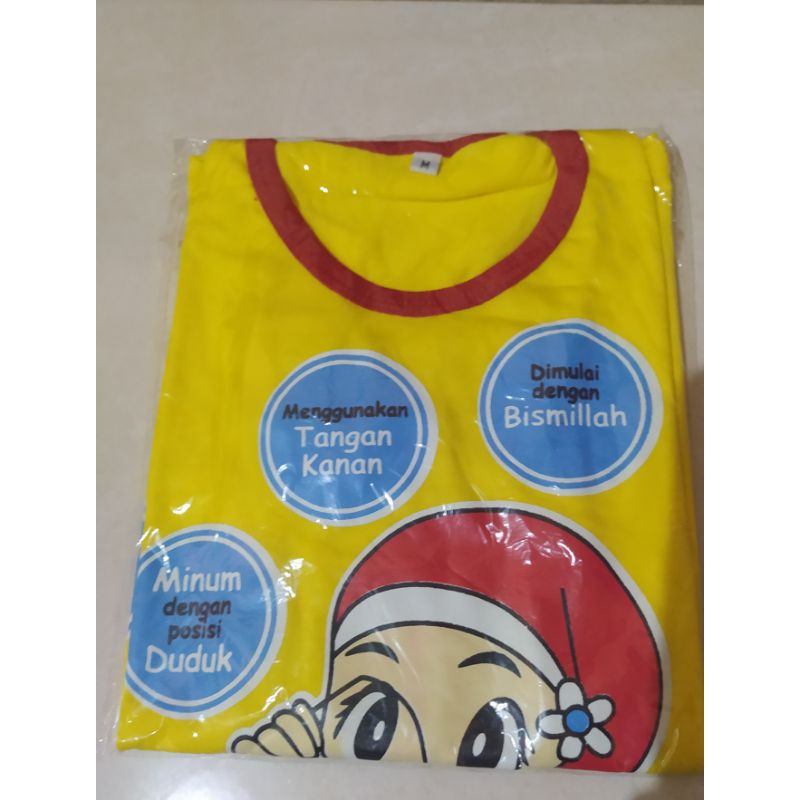 kaos muslimah anak
