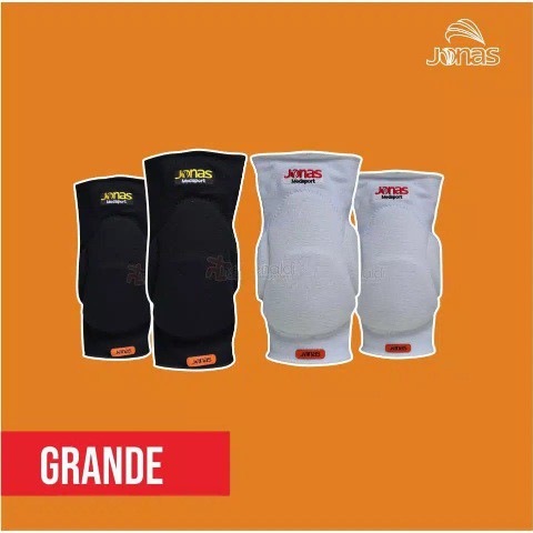 HDb-44 Pelindung Lutut Kiper Jonas Original Kneepad Grande Black and