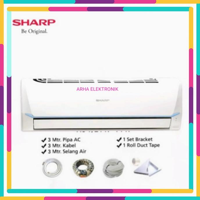 Ac Sharp 1/2 Pk Low Watt Thailand 5Say +Pasang Dan Instalasi
