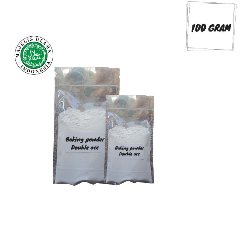 

Baking Powder Doubble Acting 100 Gram