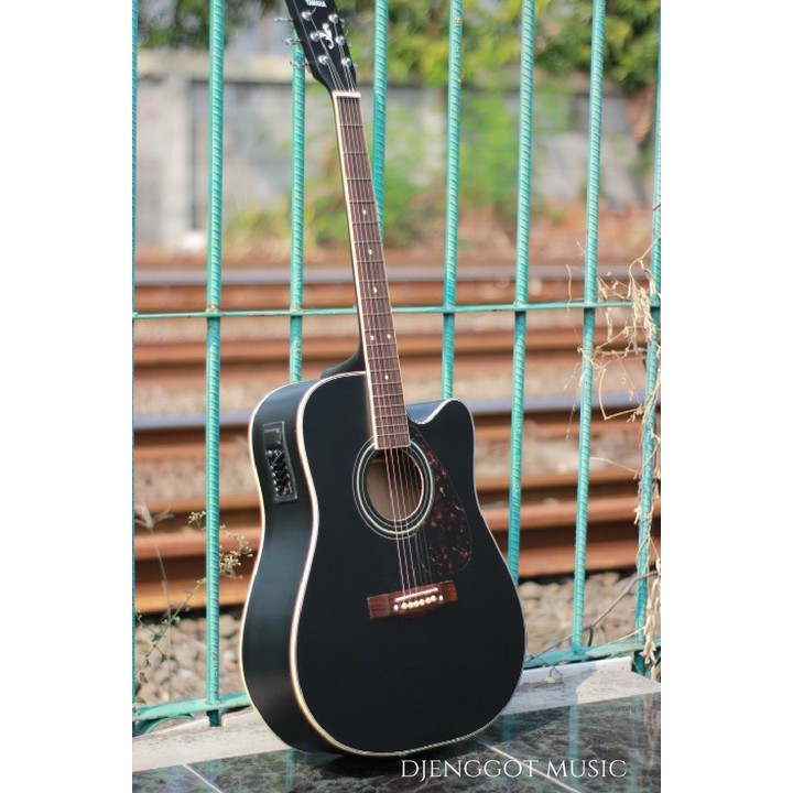 Gitar Akustik Elektrik Blackdoff EQ7545R Include Softcase dan Senar Cadangan