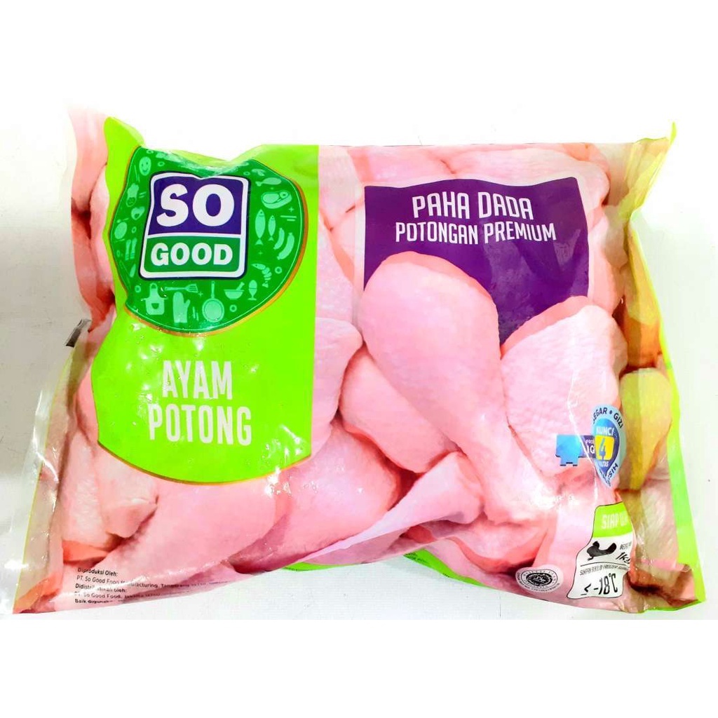 Ayam Potong Paha Dada Premium So Good 1 KG