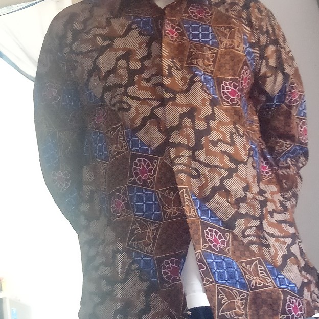 Baju Batik Pria Gus Azmi Syubbanul Muslimin Batik Katun Halus Hadroh Azzahir Hilwa Ala Santri Modern
