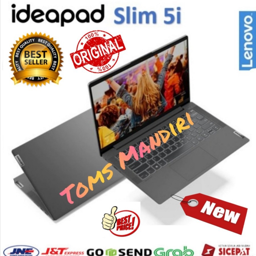Lenovo Ideapad Slim 5i Ci7-1165G7/16GB/512GB/MX450 2GB/W10+OHS/14' FHD