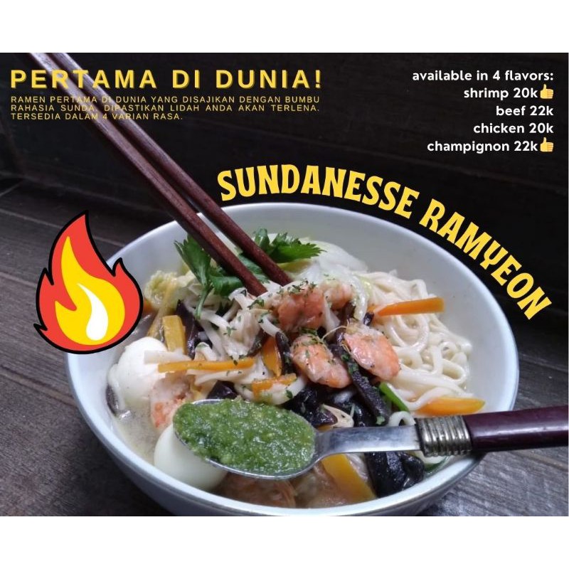 

mie ramen khas sunda