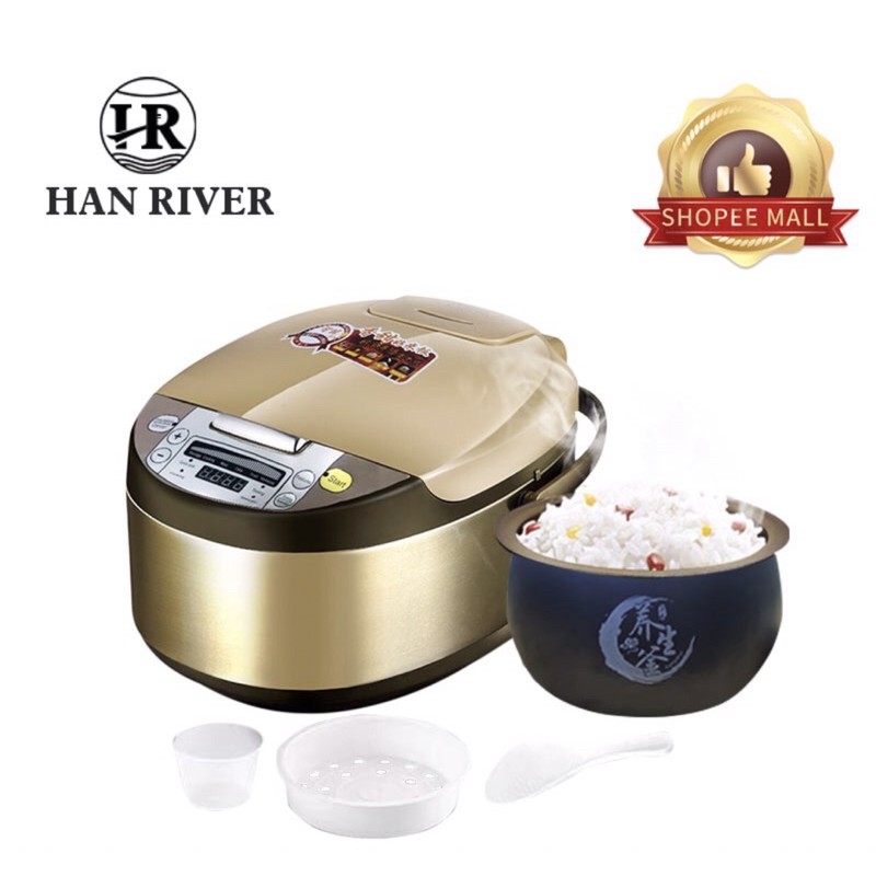 ❤️arstorejaya❤️ HAN RIVER HRRC-0001 Rice Cooker/magiccom 2L- pemasak nasi magicom