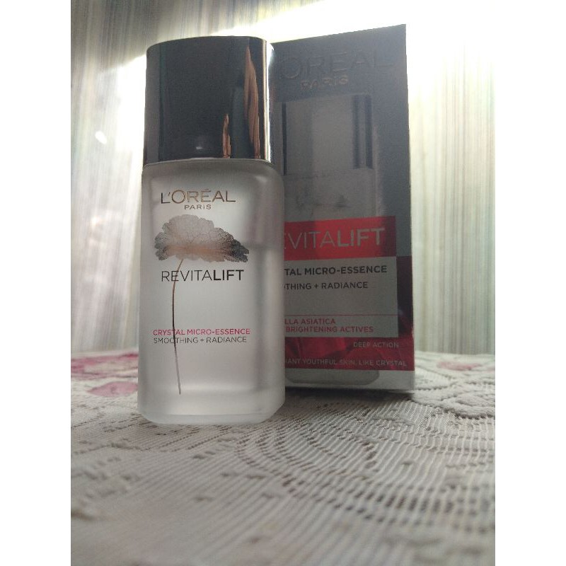 preloved loreal paris revitalift crystal micro essence