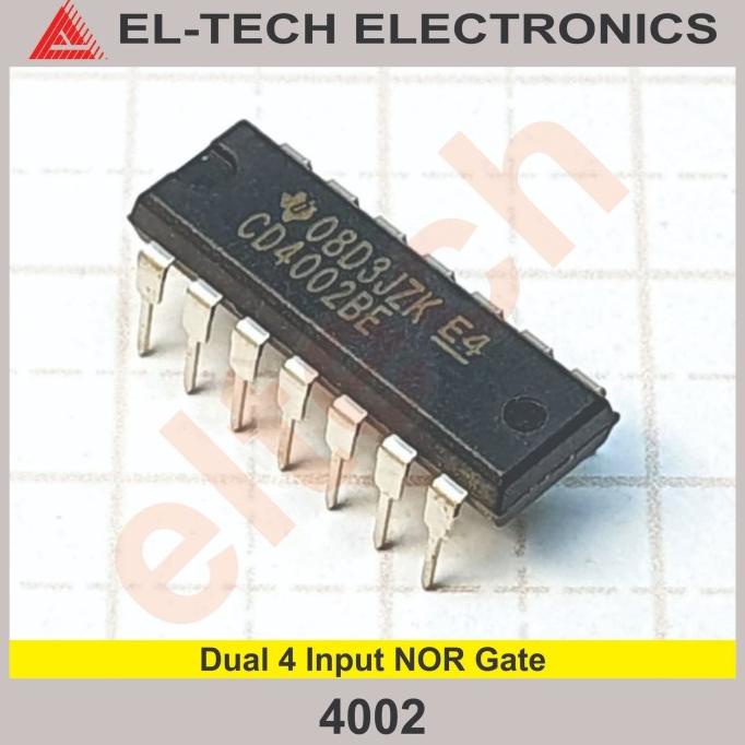 CD4002 HCF4002 HEF4002 MC14002 TC4002 4002 14002 CD HCF HD HEF MC TC elt3ch Ayo Order