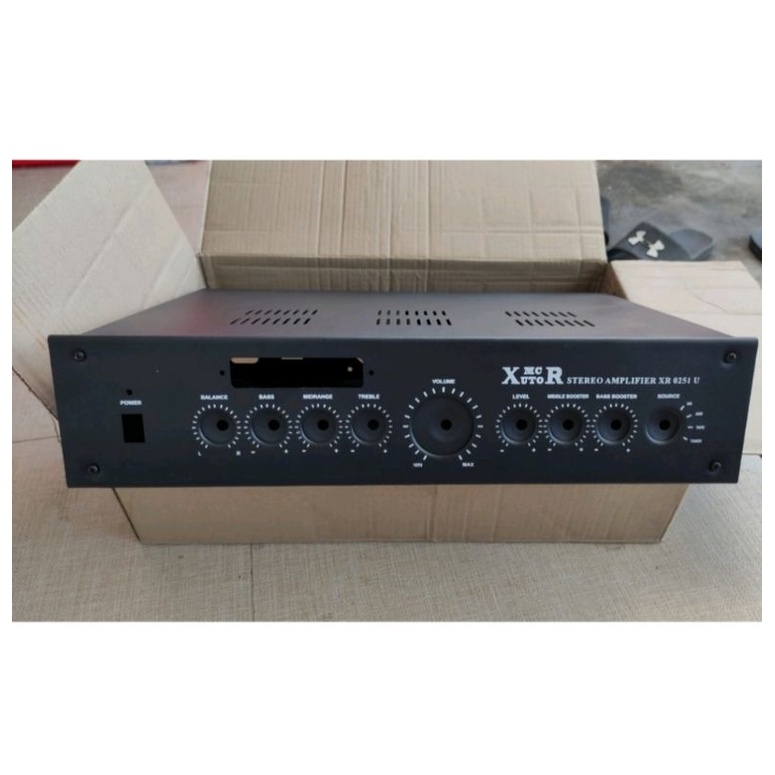 box ampli power xr 0205+usb///