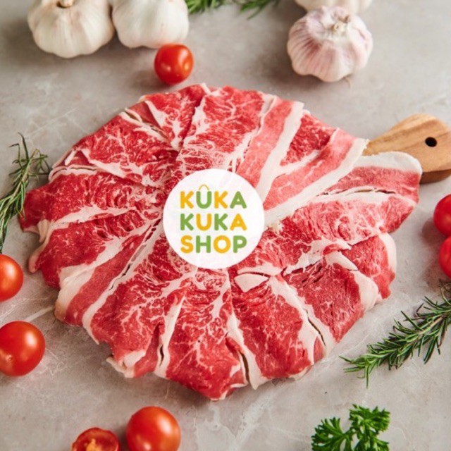 FRESH CUT! Daging Beef Slice US Shortplate 250gr