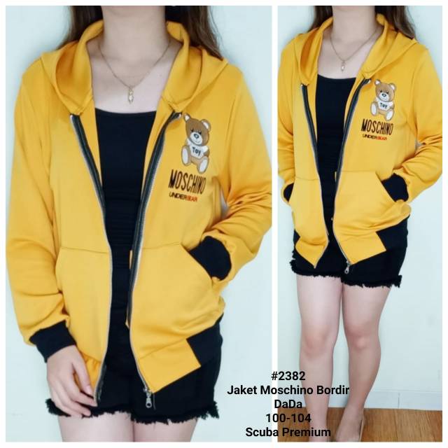 jaket moschino