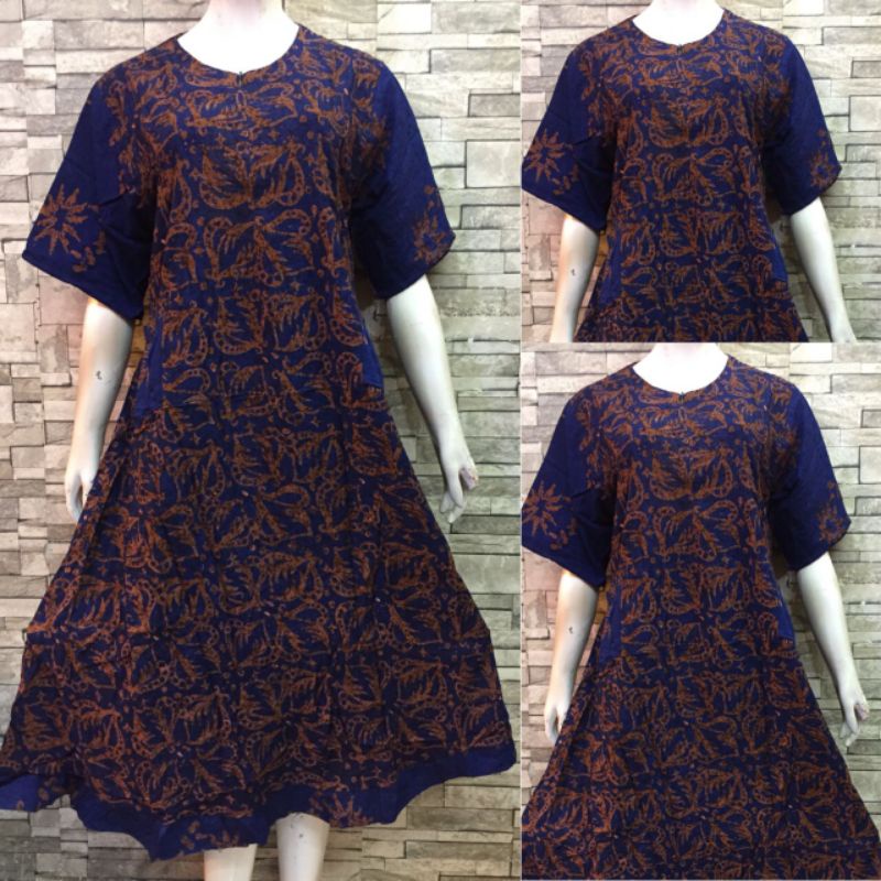 2. DASTER MARINA HANA RESLETING | BATIK PEKALONGAN | DASTER BATIK KEKINIAN CAP TEBAL | PUTRI DIANA-Resleting 20