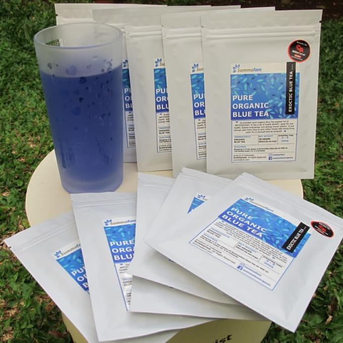 

BAYAR DITEMPAT Teh Biru Murni Summafam - bunga telang kering - Pure Organic Blue Tea /KOPI RUBE/KOPI KAPAL API/KOPI SLB/KOPI PEJUANG/KOPI BUBUK