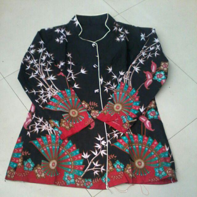 Batik Couple Original Pekalongan Sarimbit Batik Motif Kipas