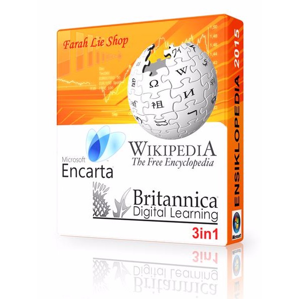 Ensiklopedia Encarta, Britannica & Wikipedia Indonesia