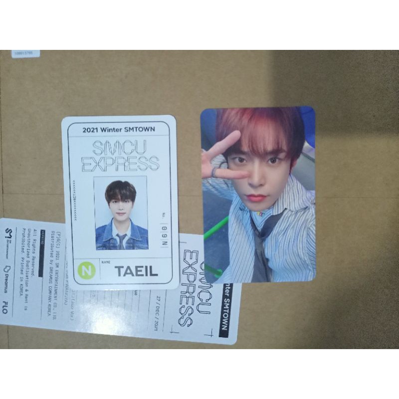 Doyoung SMCU Nighttime Taeil Passcard
