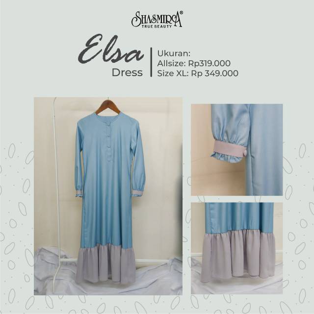 Gamis Shasmira Elsa dress