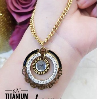 TiTanium kalung wanita p639