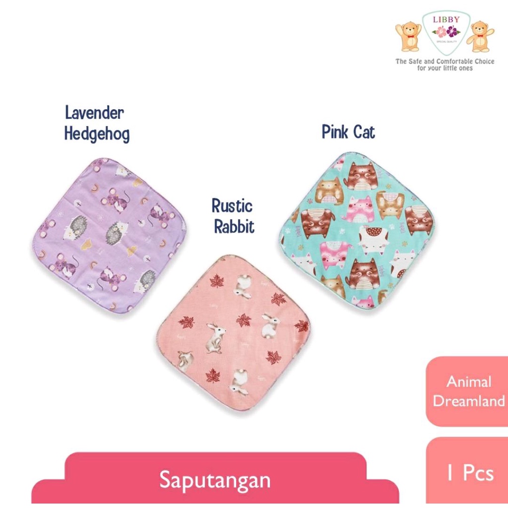 LIBBY SETELAN MOTIF ANIMAL DREAMLAND / SETELAN BAYI