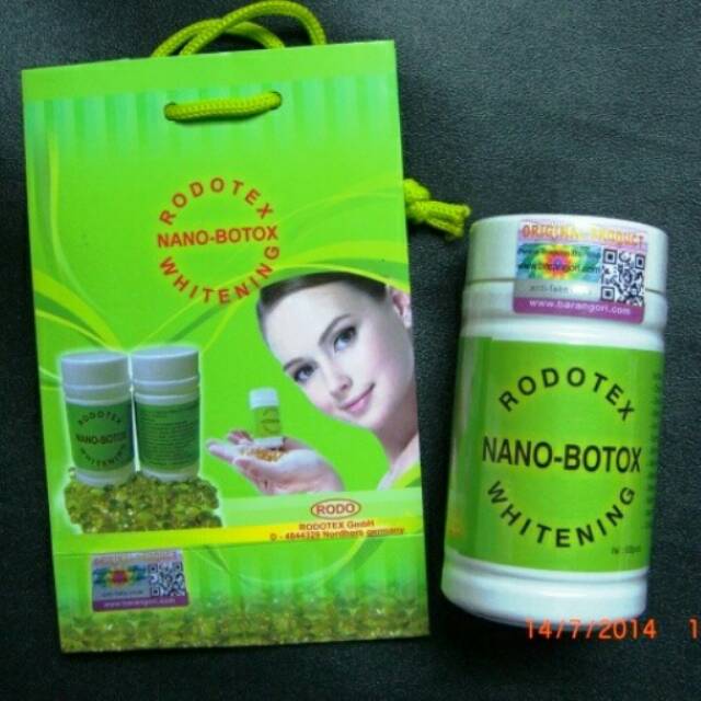 RODOTEX NANO-BOTOX/FREE ONGKIR