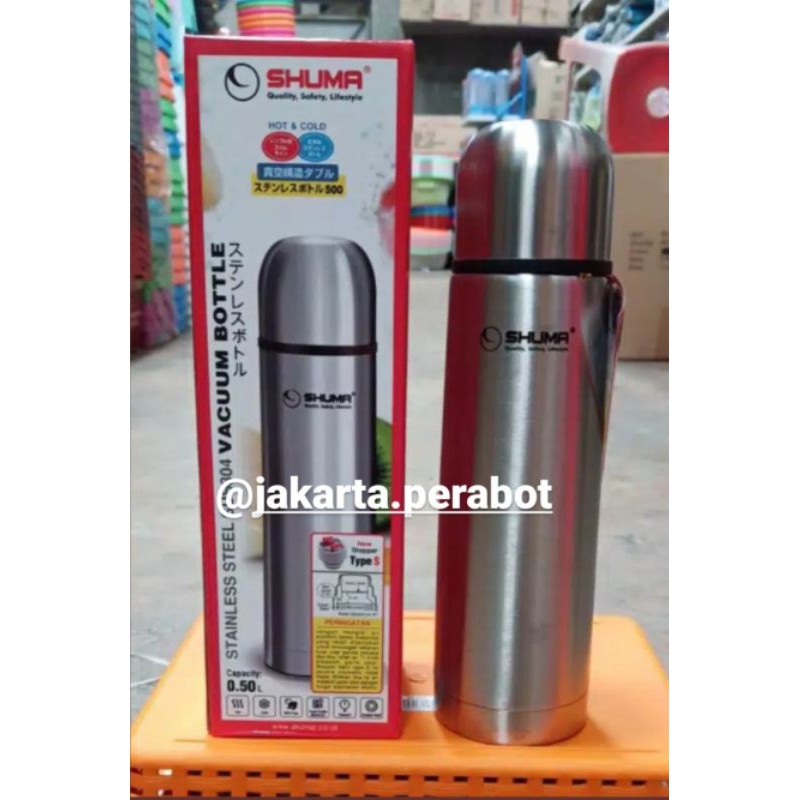 Termos Air Panas/Dingin Stenless SHUMA 350~500~750~1000 ml