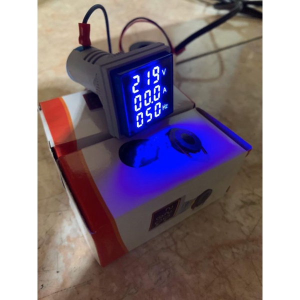 Pilot Lamp Volt Meter Digital 3 in 1