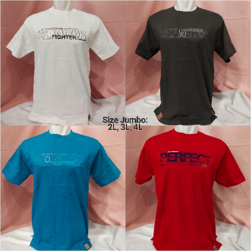 Kaos ie Tuna Jumbo Lengan Pendek XXL, XXXL & 4L/ kaos oblong jumbo