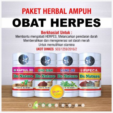 Obat Herbal Herpes Genital Sifilis Pria Wanita Diminum Dan Di Oles