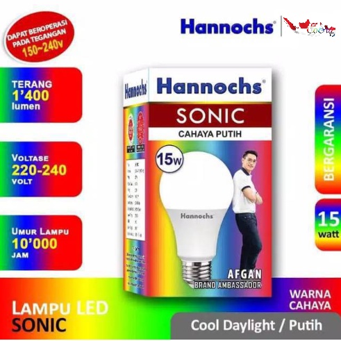 Lampu Hannochs LED SONIC 3W/ 7W/ 12W/ 15 Watt