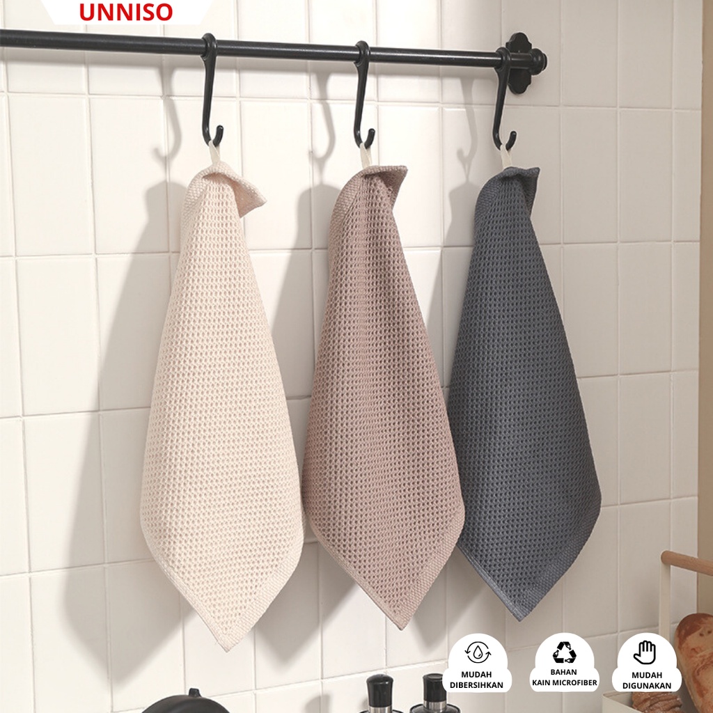 UNNISO - Lap Handuk Handtowel Anti Lengket HT4