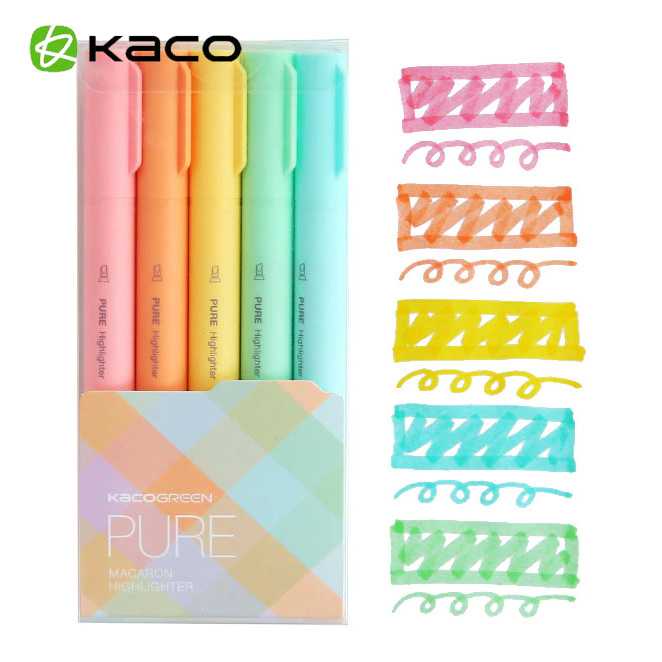 

Plastic Highlighter I Stabilo 5 PCS - K1045 (Colorful Ink)