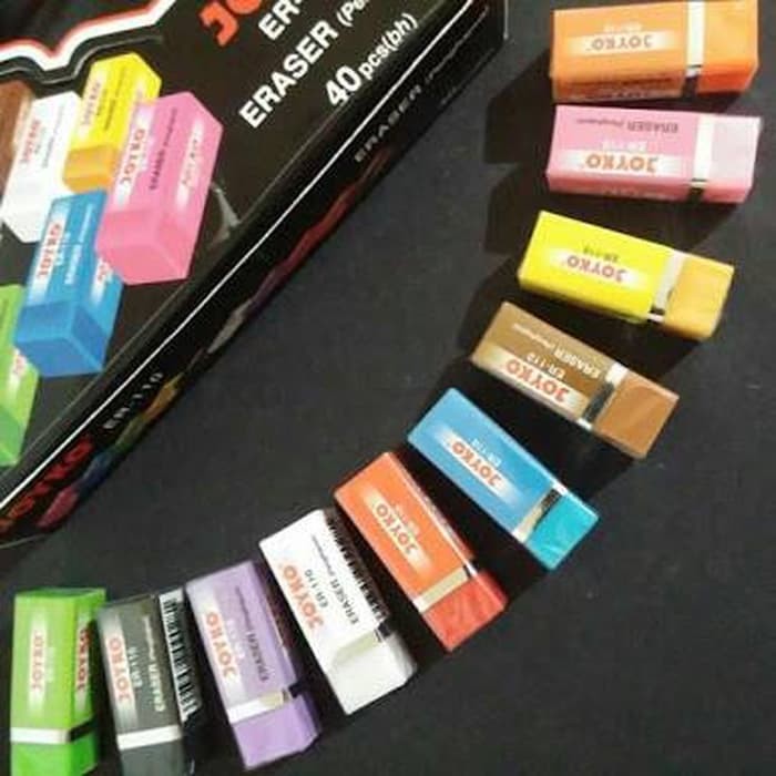 

NEW STOCK PENGHAPUS PENSIL PELANGI JOYKO ER-110 10 WARNA RUBBER LUCU