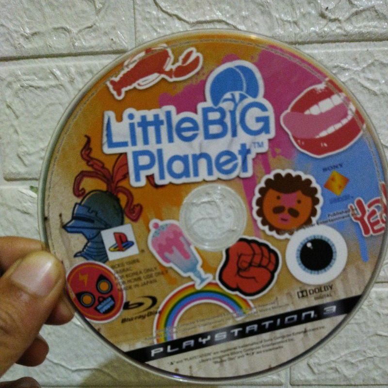 BD PS3 LITTLE BIG PLANET ORIGINAL