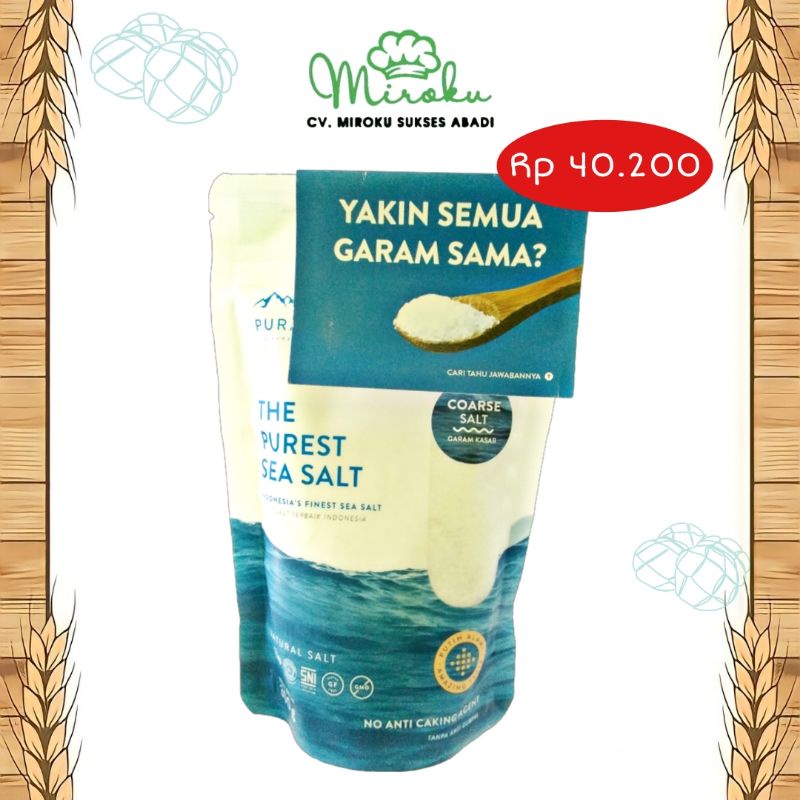 

Pura Garam Laut Kasar 300gr