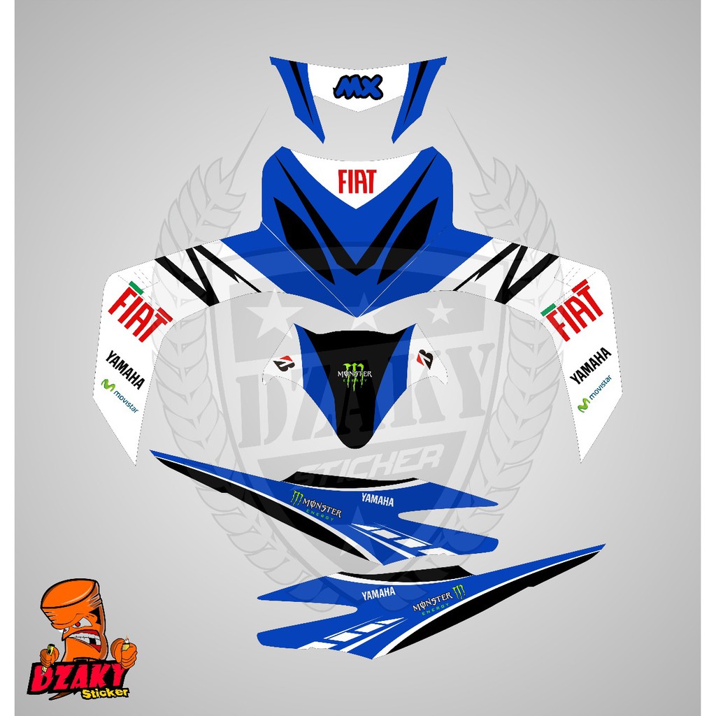 Decal Jupiter MX Old FIAT