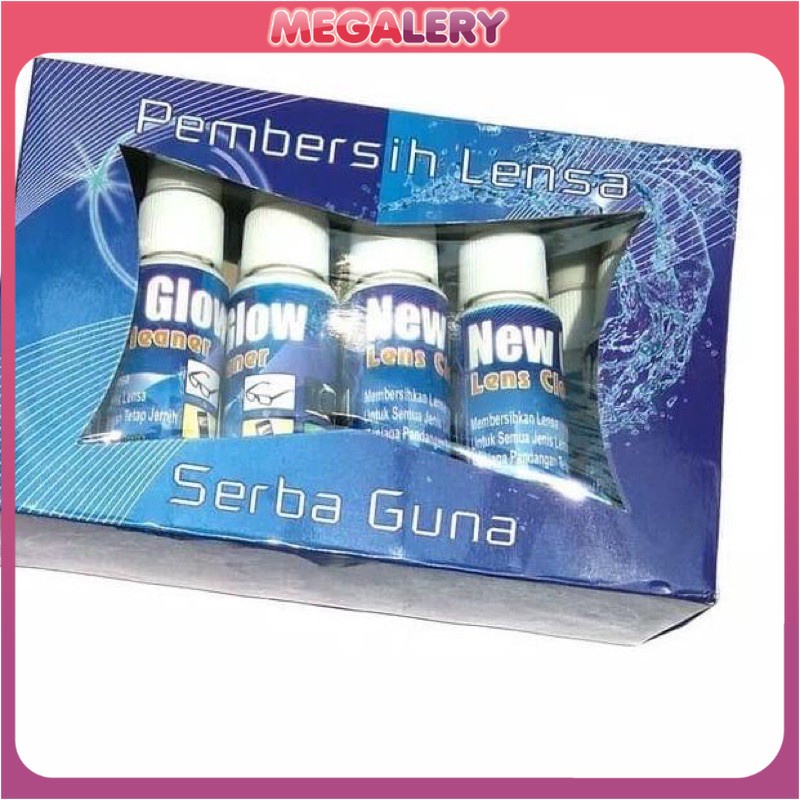 LENS CLEANER PEMBERSIH KACAMATA NEW GLOW