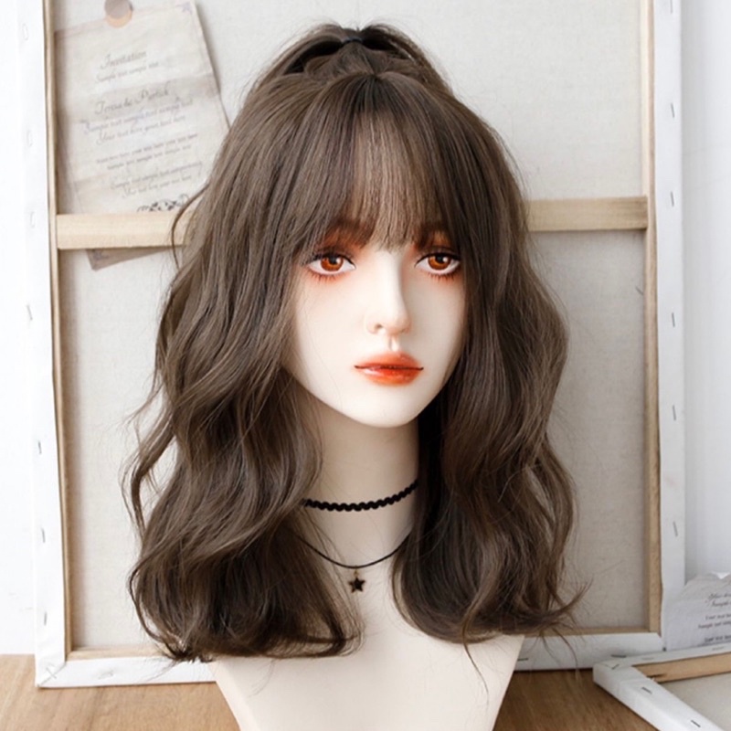 T373F full wig korean style mermaid wave 40 cm