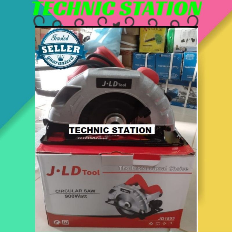 Mesin Potong Kayu 7"/ Circular Saw 7" JLD1853 by Ruisheng JLD Tools