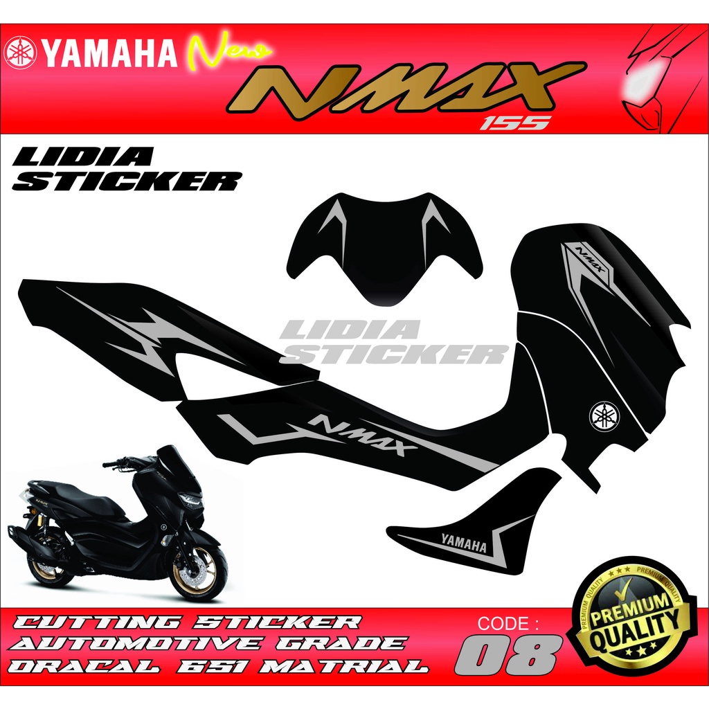 STRIPING VARIASI NEW NMAX 2022 CUTTING STICKER 08