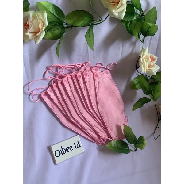 Makser KF94 Warna Pink